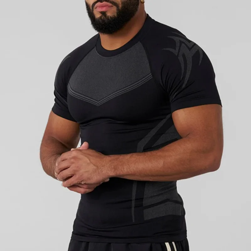 2025 Gym T Shirt Men Quick Dry Running Shirt Compression Fitness Shirt Male Gym Workout Short Sleeve Summer Sports T-shirt 
2025 Gym T Shirt Men Quick Dry Running Shirt Compression Fitness Shirt Male Gym Workout Short Sleeve Summer Sports T-shirt