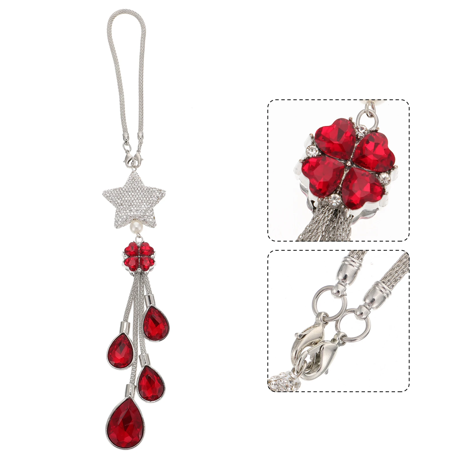 Rearview Mirror Pendant Zinc Alloy Rhinestones Car Decor Home Office Bedroom nament Stylish Hanging Decoration
Rearview Mirror Pendant Zinc Alloy Rhinestones Car Decor Home Office Bedroom nament Stylish Hanging Decoration