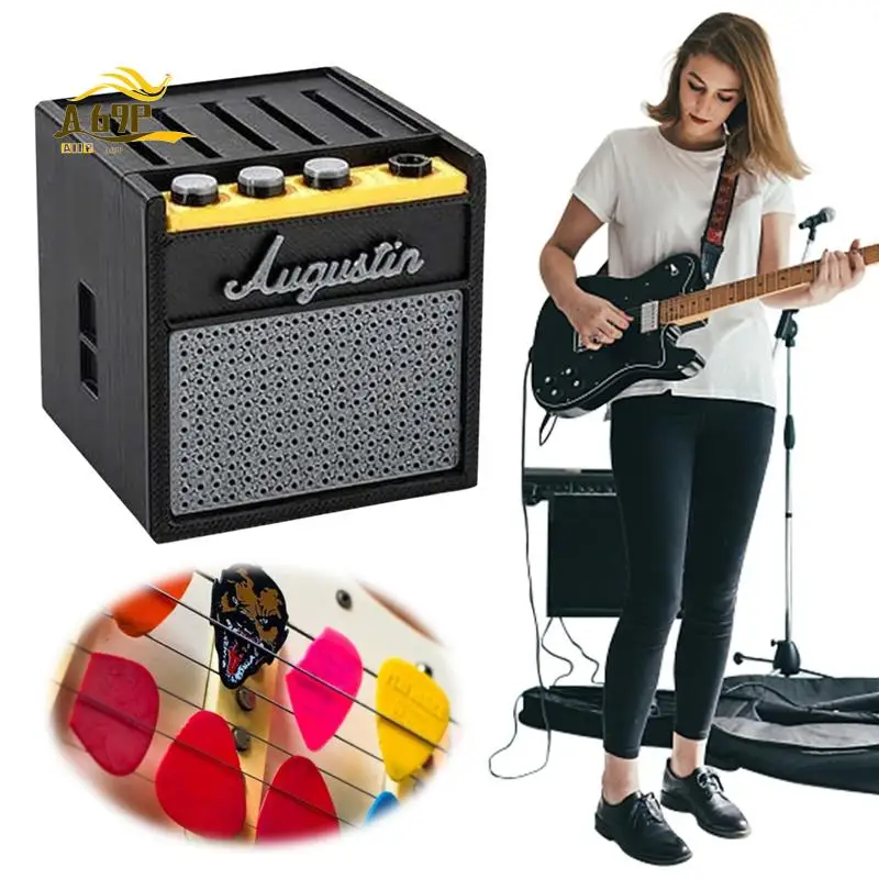 A69P-Guitar Picks Holder Plectrum Holder Guitar Amp Speaker Pick Holder Retro Guitar Amp Model For Musicians Guitar Players
A69P-Guitar Picks Holder Plectrum Holder Guitar Amp Speaker Pick Holder Retro Guitar Amp Model For Musicians Guitar Players
