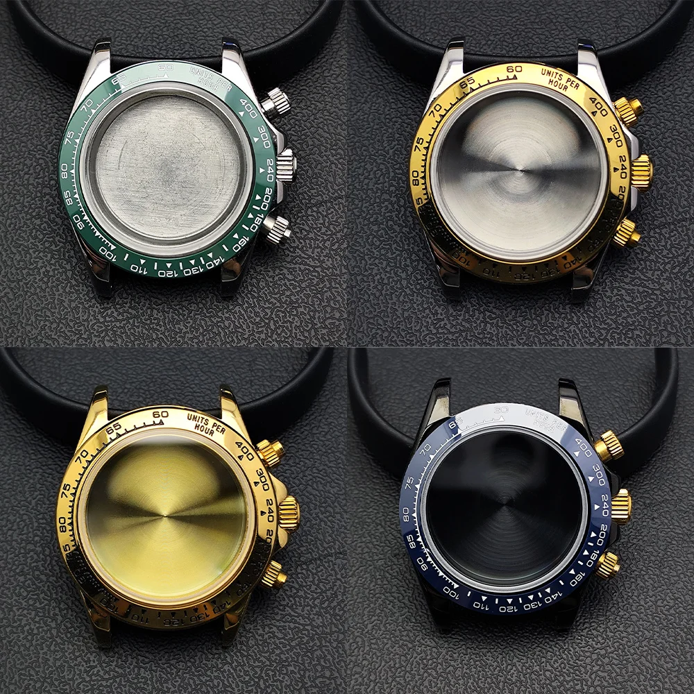 39.3mm Men's Watches Steel Case Fit VK63 Movement Case Watch Accessories Watch Parts Fits 20mm Strap Watch Box
39.3mm Men's Watches Steel Case Fit VK63 Movement Case Watch Accessories Watch Parts Fits 20mm Strap Watch Box