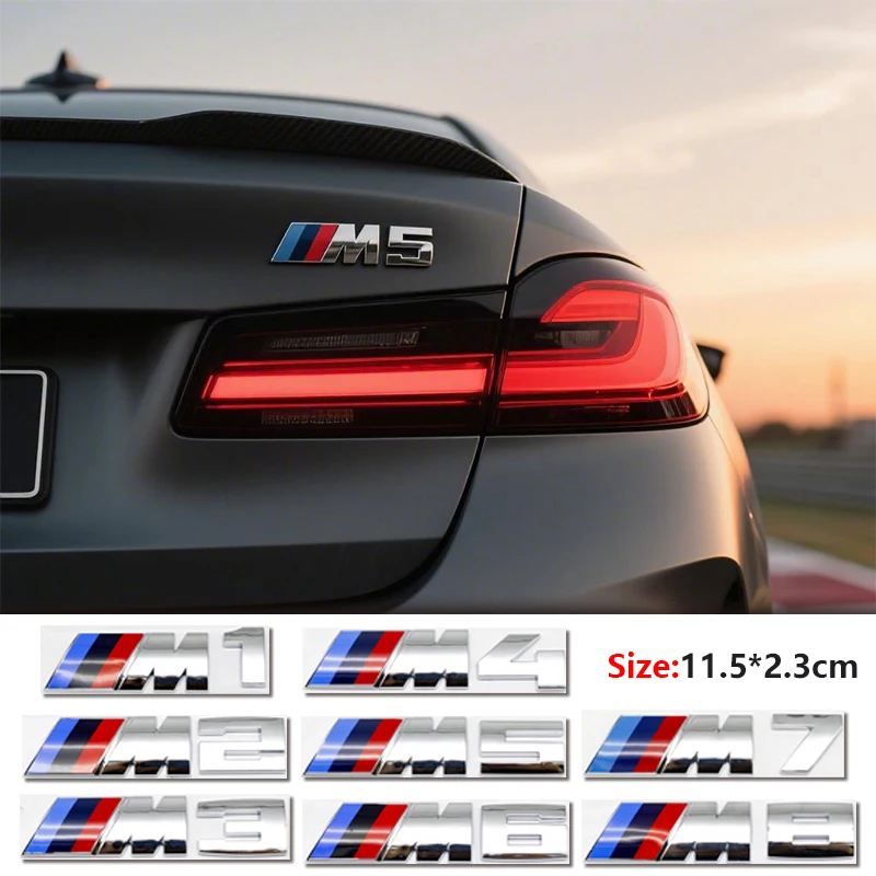3D ABS Car Fender Trunk Rear Logo Letter Emblem For BMW M Logo M1 M2 M3 M4 M5 E83 F39 F10 F30 F48 M6 M7 M8 Auto Exterior Parts
3D ABS Car Fender Trunk Rear Logo Letter Emblem For BMW M Logo M1 M2 M3 M4 M5 E83 F39 F10 F30 F48 M6 M7 M8 Auto Exterior Parts
