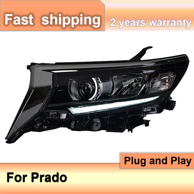 Car Accessories for Toyota Prado Head Lamp 2018-2022 Prado Headlights DRL Turn Signal Low High Beam Projector Lens
Car Accessories for Toyota Prado Head Lamp 2018-2022 Prado Headlights DRL Turn Signal Low High Beam Projector Lens