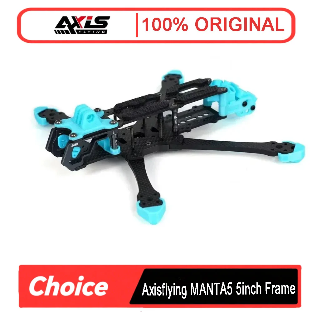 Axisflying MANTA5 5 "238 мм FPV Freestyle True X/DeadCat DC Frame Kit — для воздушного блока DJI O3 
Axisflying MANTA5 5 "238 мм FPV Freestyle True X/DeadCat DC Frame Kit — для воздушного блока DJI O3