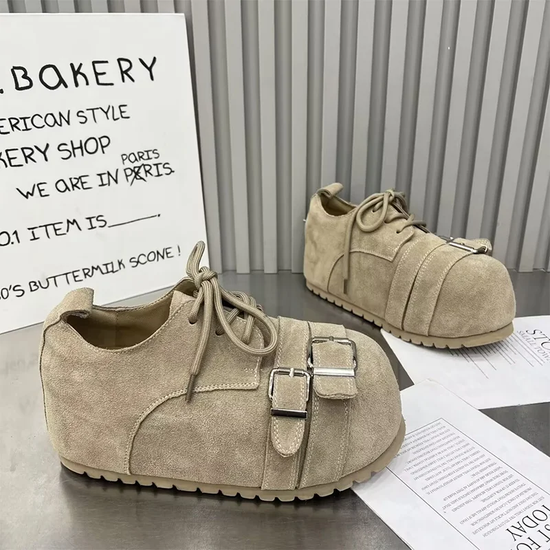 Женские кроссовки-лоферы на платформе из замши, спортивная повседневная обувь для женщин, новинка 2026 года, уютные весенние прогулочные туфли
Женские кроссовки-лоферы на платформе из замши, спортивная повседневная обувь для женщин, новинка 2026 года, уютные весенние прогулочные туфли