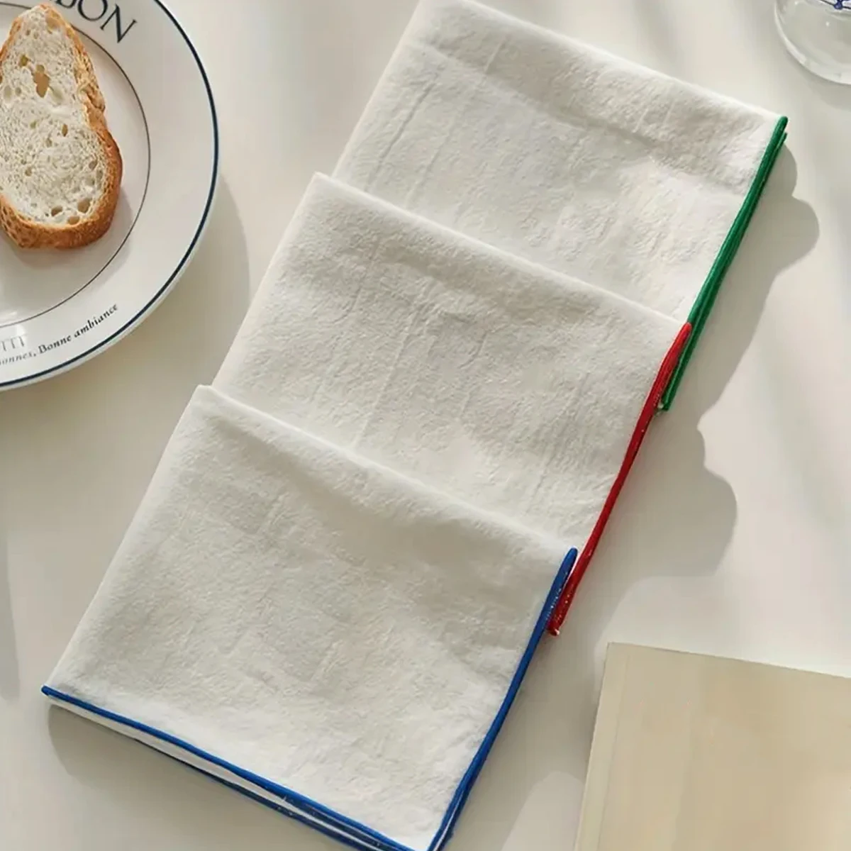 Plain Colour Napkins Durable Polyester Thicken Placemat Reusable for Kitchen Dining Wedding Decoration
Plain Colour Napkins Durable Polyester Thicken Placemat Reusable for Kitchen Dining Wedding Decoration