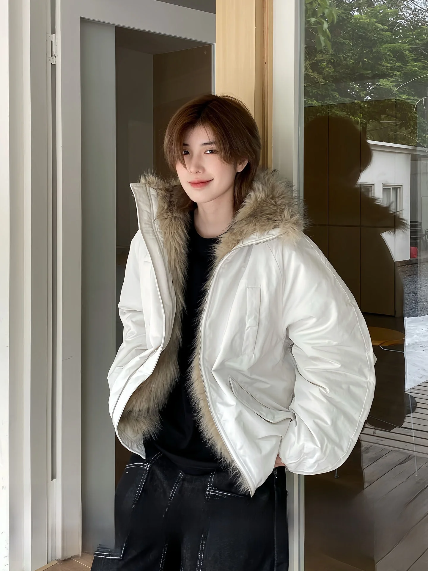 Warm Casual Thickened Cotton Jacket Men's Women's Winter Outerwear Ja1 Never Stay up Late Mountain Eagle Style Coat
Warm Casual Thickened Cotton Jacket Men's Women's Winter Outerwear Ja1 Never Stay up Late Mountain Eagle Style Coat