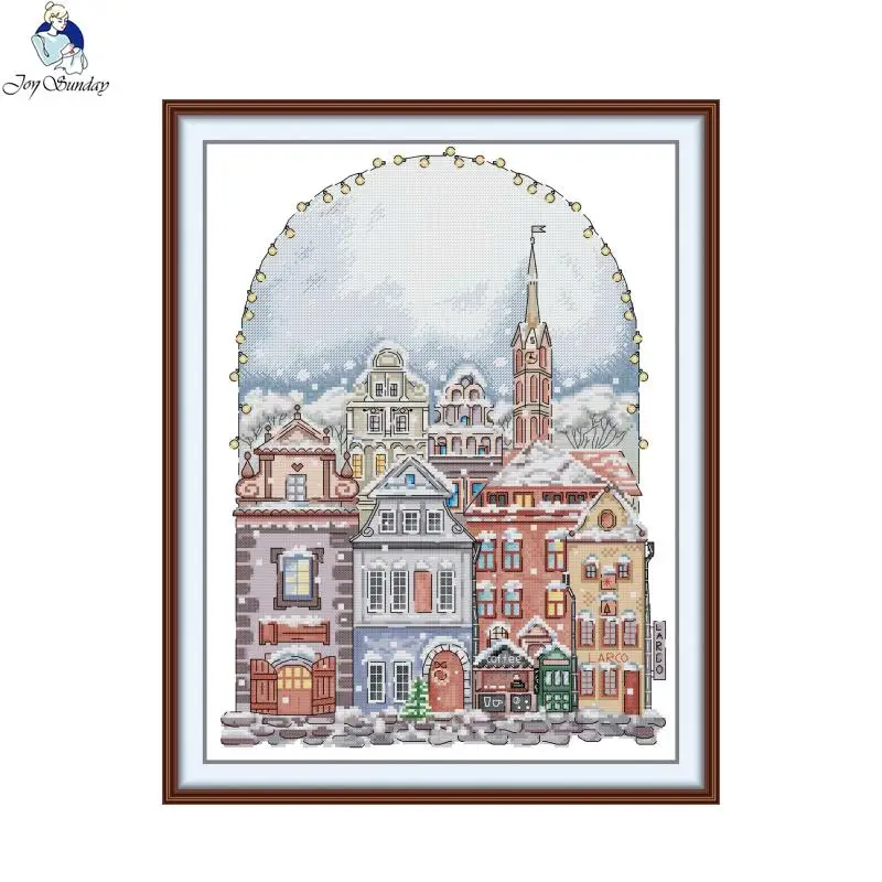 Joy Sunday Cross Stitch Kit DIY Embroidery 11CT 14CT 16CT Scenery Style Craft Handicraft Hobby Sewing Home Room Decoration Gifts
Joy Sunday Cross Stitch Kit DIY Embroidery 11CT 14CT 16CT Scenery Style Craft Handicraft Hobby Sewing Home Room Decoration Gifts