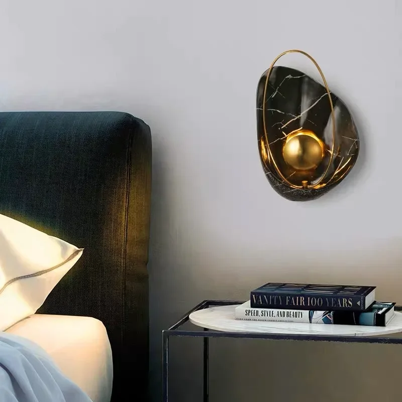 Led Wall Lamps Indoor Modern Living Room Nordic Modern Hotel Bedside Bedroom Shell Corridor Aisle Lights Lighting Decor Fixtures
Led Wall Lamps Indoor Modern Living Room Nordic Modern Hotel Bedside Bedroom Shell Corridor Aisle Lights Lighting Decor Fixtures
