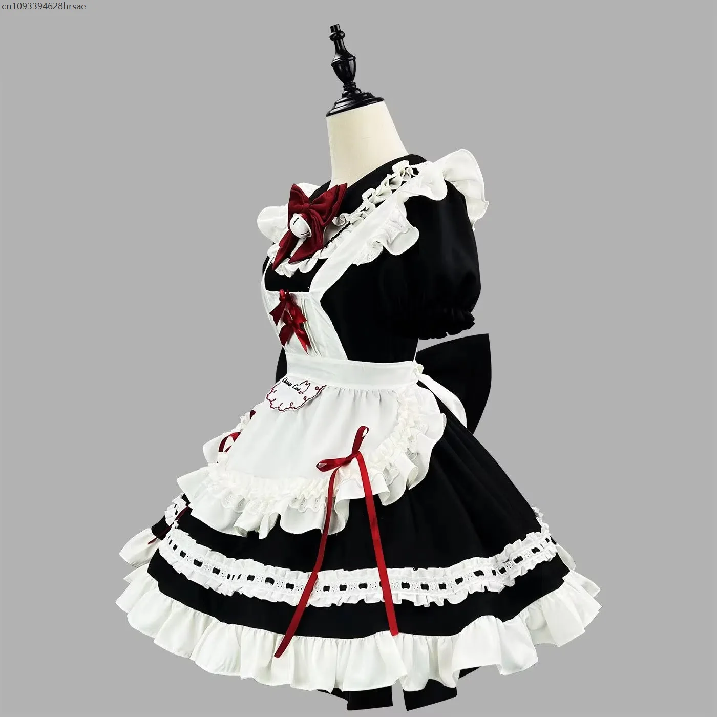NEW Maid Cosplay Costume Coffee Servant Dress Black Lolita with Apron Short Sleevd Wear Carnival Comic-Con Dress
NEW Maid Cosplay Costume Coffee Servant Dress Black Lolita with Apron Short Sleevd Wear Carnival Comic-Con Dress