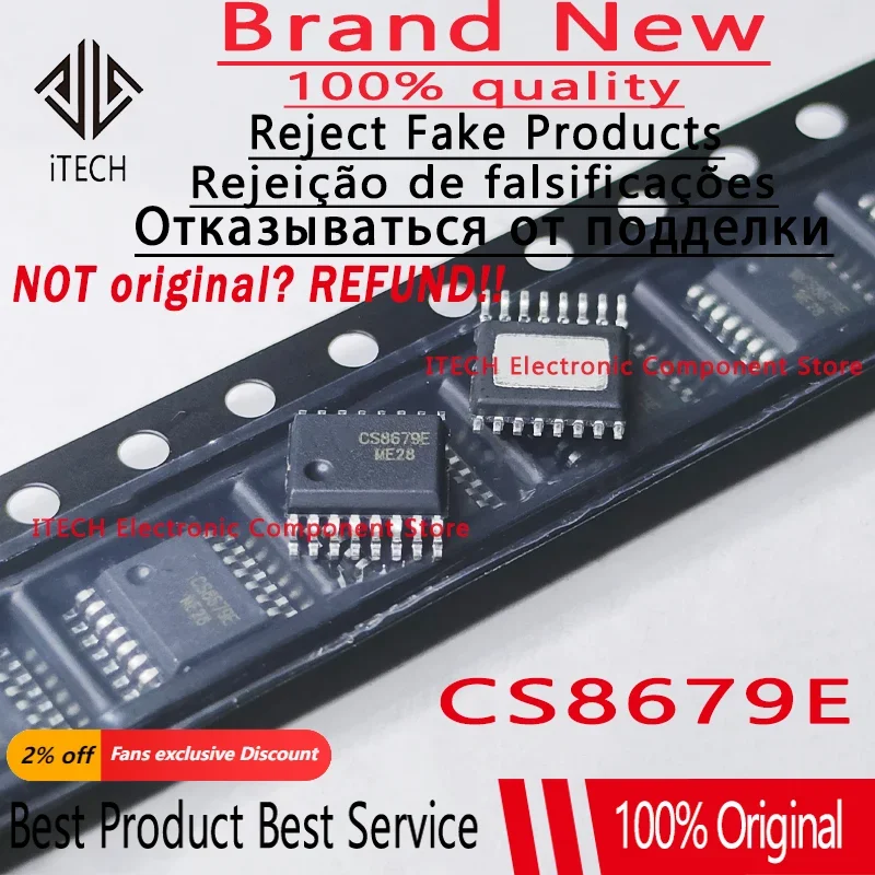 10 шт./лот, оригинальный CS8679E CS8679 ESOP-16, 100% новый и подлинный, лучшее качество
10 шт./лот, оригинальный CS8679E CS8679 ESOP-16, 100% новый и подлинный, лучшее качество