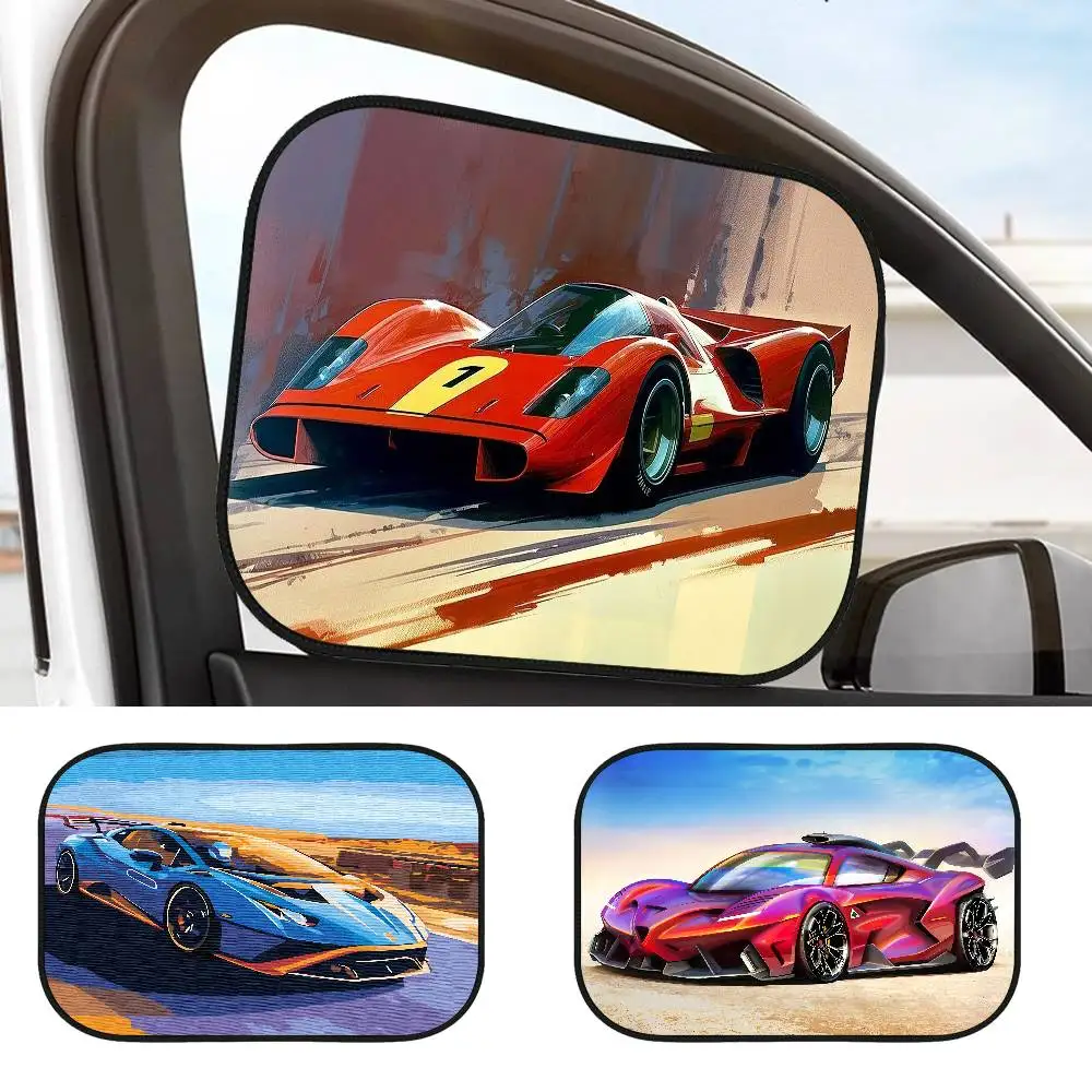 Художественный спортивный автомобильный солнцезащитный козырек, УФ-электростатическая адсорбция, солнцезащитный козырек на окно автомобиля, универсальный авто уличный солнцезащитный крем
Художественный спортивный автомобильный солнцезащитный козырек, УФ-электростатическая адсорбция, солнцезащитный козырек на окно автомобиля, универсальный авто уличный солнцезащитный крем