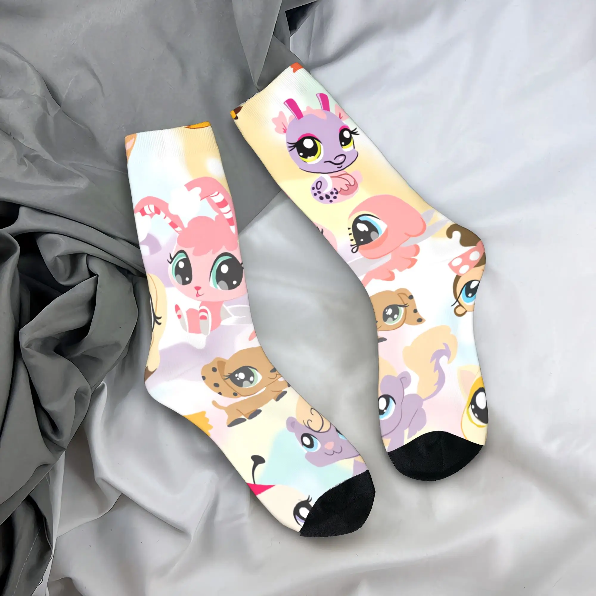 Носки Littlest Pet Shop, нескользящие чулки, мужские теплые мягкие спортивные носки для бега, осенние носки с винтажным узором
Носки Littlest Pet Shop, нескользящие чулки, мужские теплые мягкие спортивные носки для бега, осенние носки с винтажным узором