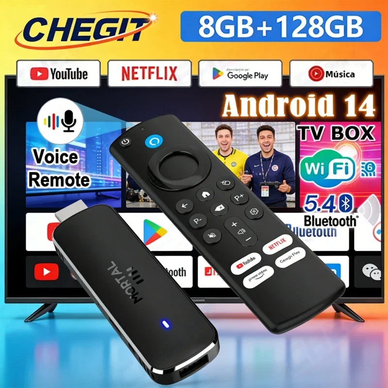 Смарт-ТВ приставка Android 14 Q8 с Wi-Fi 6, 4-ядерным процессором, поддержкой видео 8K, голосовым помощником Google, 8 ГБ ОЗУ + 128 ГБ ПЗУ для Netflix, YouTube и медиаплееров
Смарт-ТВ приставка Android 14 Q8 с Wi-Fi 6, 4-ядерным процессором, поддержкой видео 8K, голосовым помощником Google, 8 ГБ ОЗУ + 128 ГБ ПЗУ для Netflix, YouTube и медиаплееров