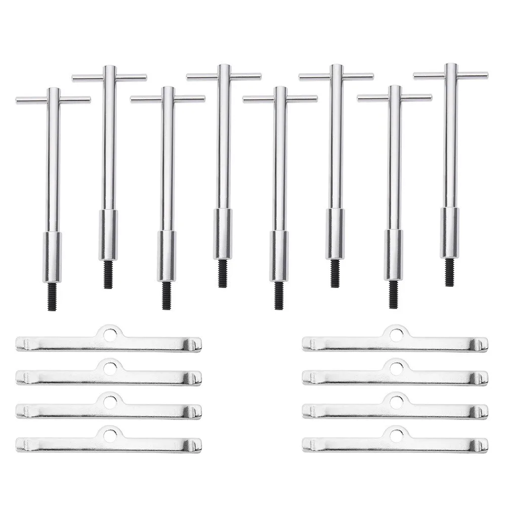 Hot Sale Chrome T-Style Valve Cover Hold Down Kit with Bolts & Clips for SBC Chevy 283 327 350 Small Block Engine
Hot Sale Chrome T-Style Valve Cover Hold Down Kit with Bolts & Clips for SBC Chevy 283 327 350 Small Block Engine