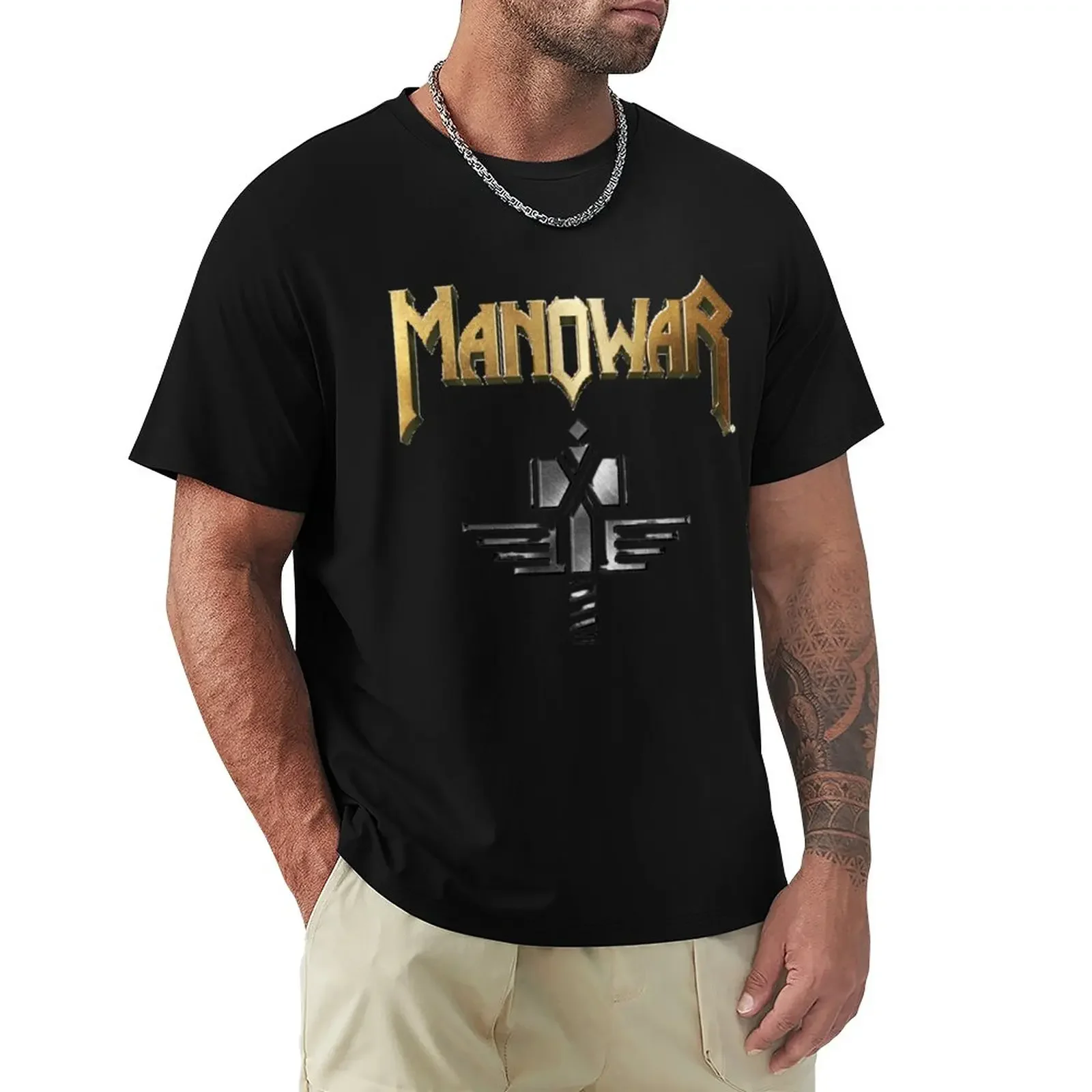 Manowar Manowar Manowar T-Shirt anime clothes tshirts for men
Manowar Manowar Manowar T-Shirt anime clothes tshirts for men