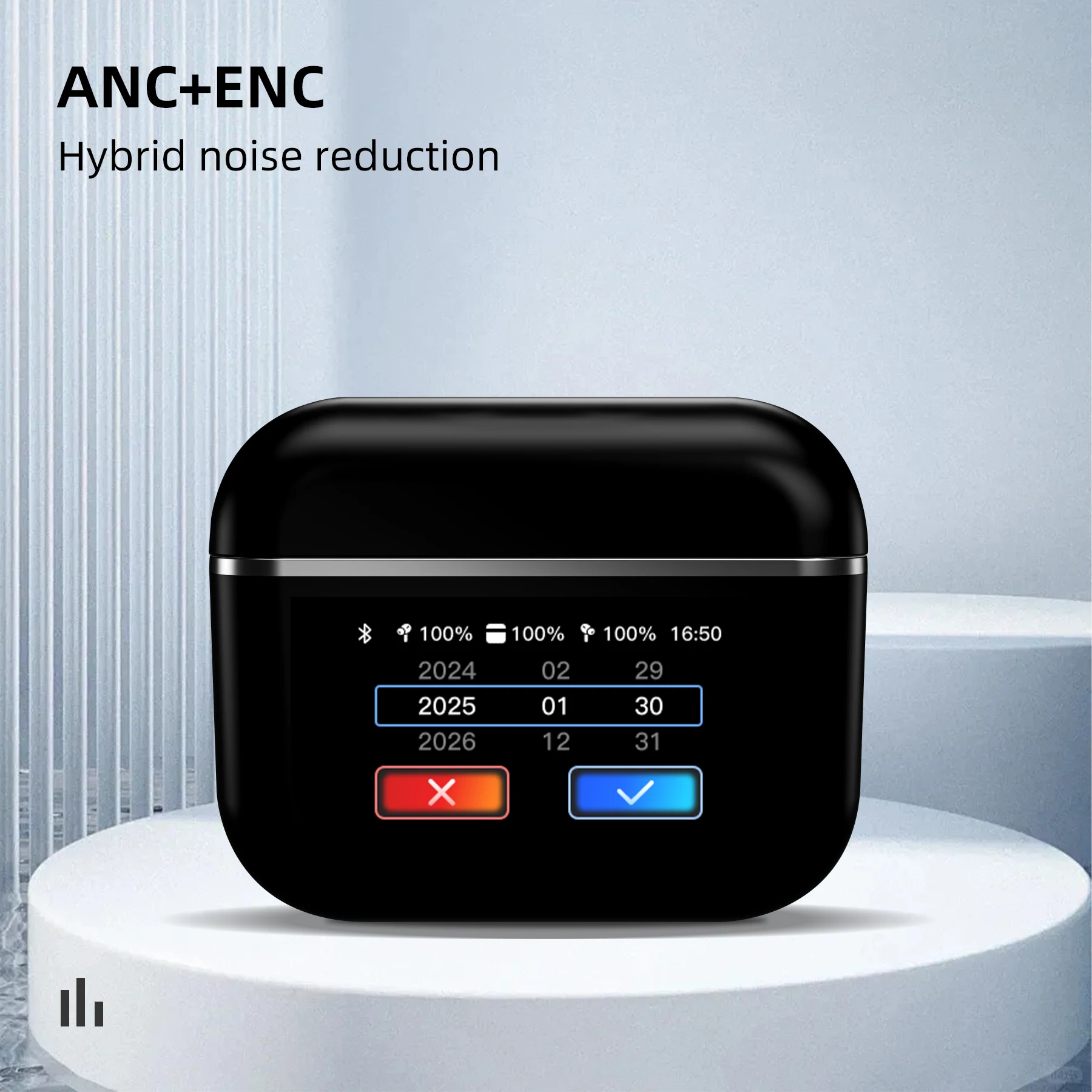 Screen Display Wireless Bluetooth Earphones Anc Active Noise Cancelling Earbuds In Ear Earphones With Built-In Microphone
Screen Display Wireless Bluetooth Earphones Anc Active Noise Cancelling Earbuds In Ear Earphones With Built-In Microphone