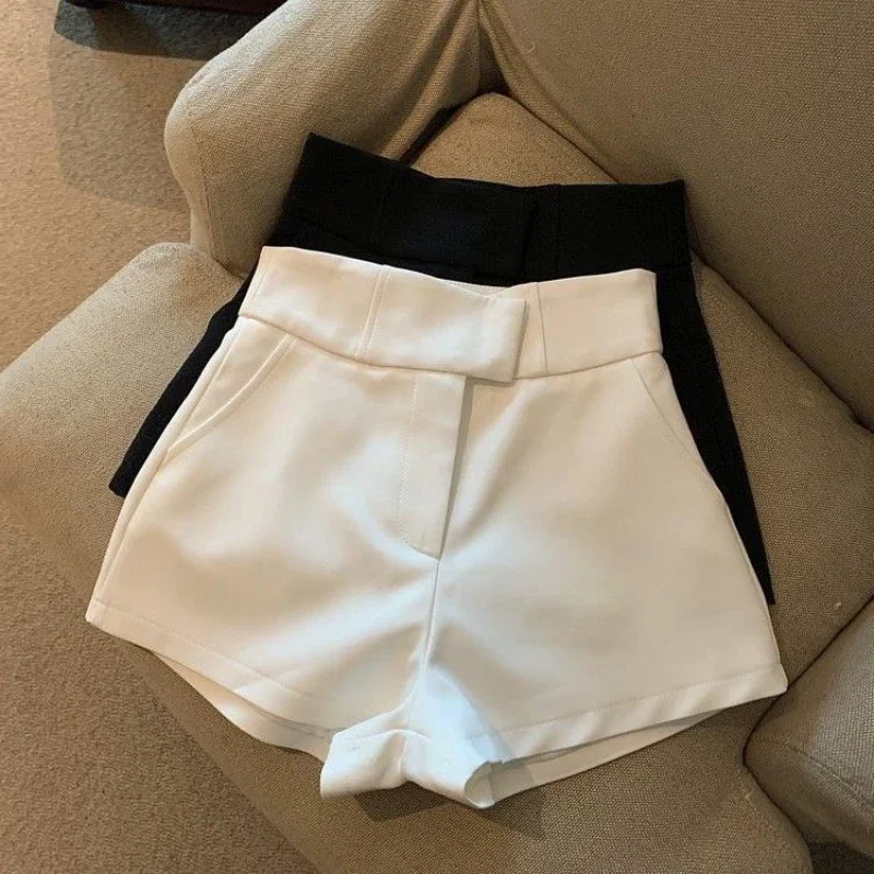 Women Elegant High Waist White A Line Wide Leg Suit Short Sexy Club Slim Hot Short Pants New Summer Street Wear Black Shorts
Women Elegant High Waist White A Line Wide Leg Suit Short Sexy Club Slim Hot Short Pants New Summer Street Wear Black Shorts