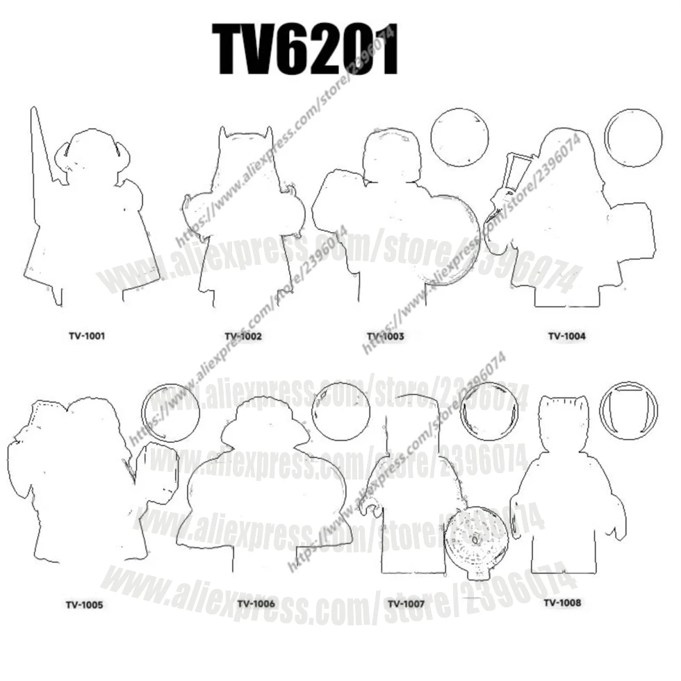 1 шт. фигурки, строительные блоки, серия TV6201 TV1001 TV1002 TV1003 TV1004 TV1005 TV1006 TV1007 TV1008, подарочные игрушки
1 шт. фигурки, строительные блоки, серия TV6201 TV1001 TV1002 TV1003 TV1004 TV1005 TV1006 TV1007 TV1008, подарочные игрушки