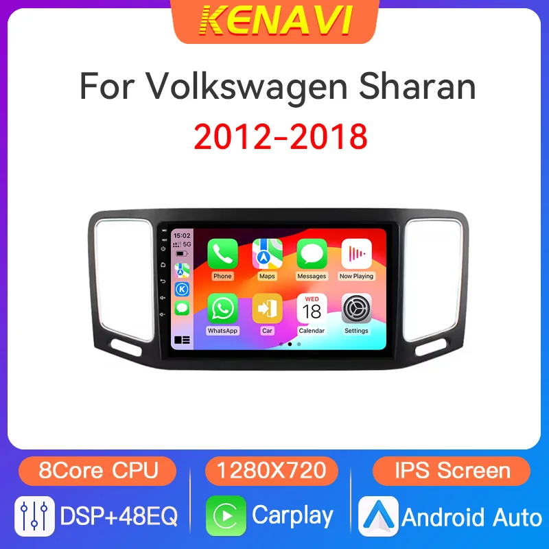 Car Stereo Radio Multimedia Video Player For Volkswagen VW Sharan 2012-2018 Navigation GPS Carplay Android Auto 2 Din Head Unit
Car Stereo Radio Multimedia Video Player For Volkswagen VW Sharan 2012-2018 Navigation GPS Carplay Android Auto 2 Din Head Unit