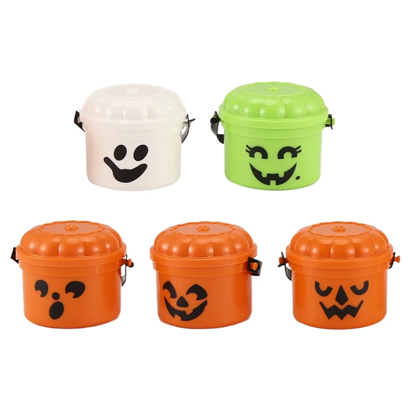 BEDW-Pumpkin Mini Bucket Miniature Halloween Buckets With Removable Lid And Working Handle Mini Trick (5Pcs)
BEDW-Pumpkin Mini Bucket Miniature Halloween Buckets With Removable Lid And Working Handle Mini Trick (5Pcs)