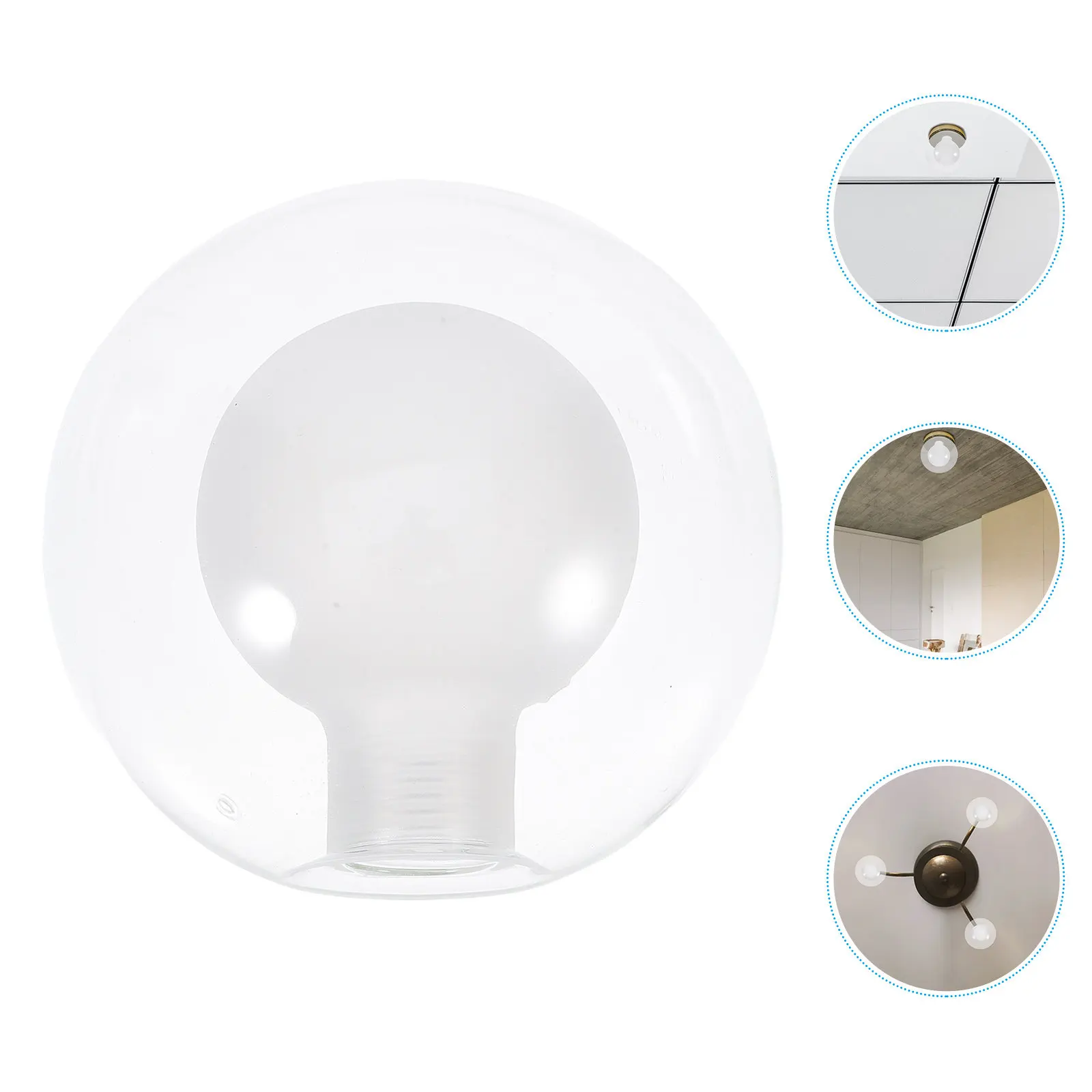 Exquisite Round Glass Lamp Shade for Pendant Ceiling and Table Lamps Replacement Light Shade Soft Ambient Illumination Modern
Exquisite Round Glass Lamp Shade for Pendant Ceiling and Table Lamps Replacement Light Shade Soft Ambient Illumination Modern