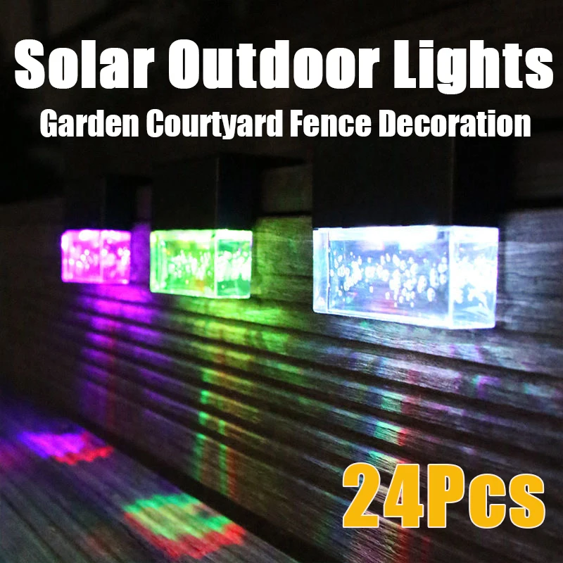 LED Solar Wall Lights Outdoor Waterproof Garden Step Lighting for Stairs Patio Pathway Yard Fence Deck Lamp Christmas decoration
LED Solar Wall Lights Outdoor Waterproof Garden Step Lighting for Stairs Patio Pathway Yard Fence Deck Lamp Christmas decoration