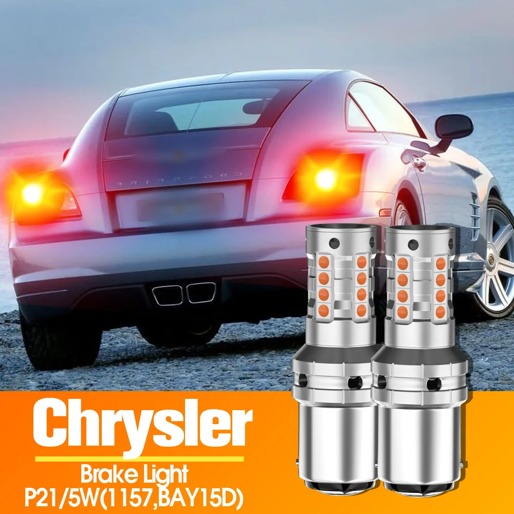 Фонарь заднего тормоза, 2 шт., Canbus P21/5W BAY15D для Chrysler Crossfire Neon Voyager 2000 2001 2002 2003 2004 2005 2006 2007 2008
Фонарь заднего тормоза, 2 шт., Canbus P21/5W BAY15D для Chrysler Crossfire Neon Voyager 2000 2001 2002 2003 2004 2005 2006 2007 2008