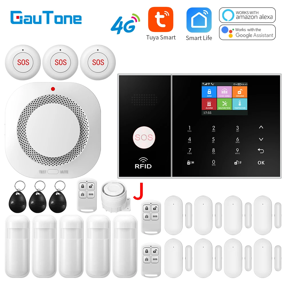 Беспроводная Противоугонная сигнализация GauTone с Wi-Fi + 4G GPRS для дома и офиса
Беспроводная Противоугонная сигнализация GauTone с Wi-Fi + 4G GPRS для дома и офиса