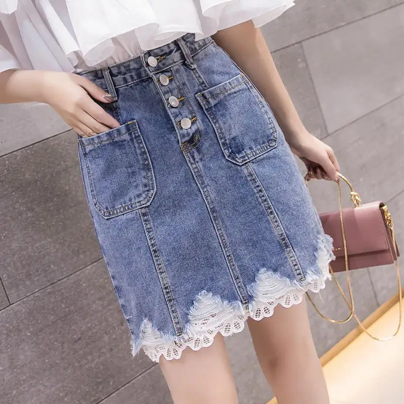 Wrap Blue Patchwork Jeans Skirts for Women High Waist Woman Denim Skirt Summer 2025 Korean Style Y2k Vintage Quality New In
Wrap Blue Patchwork Jeans Skirts for Women High Waist Woman Denim Skirt Summer 2025 Korean Style Y2k Vintage Quality New In