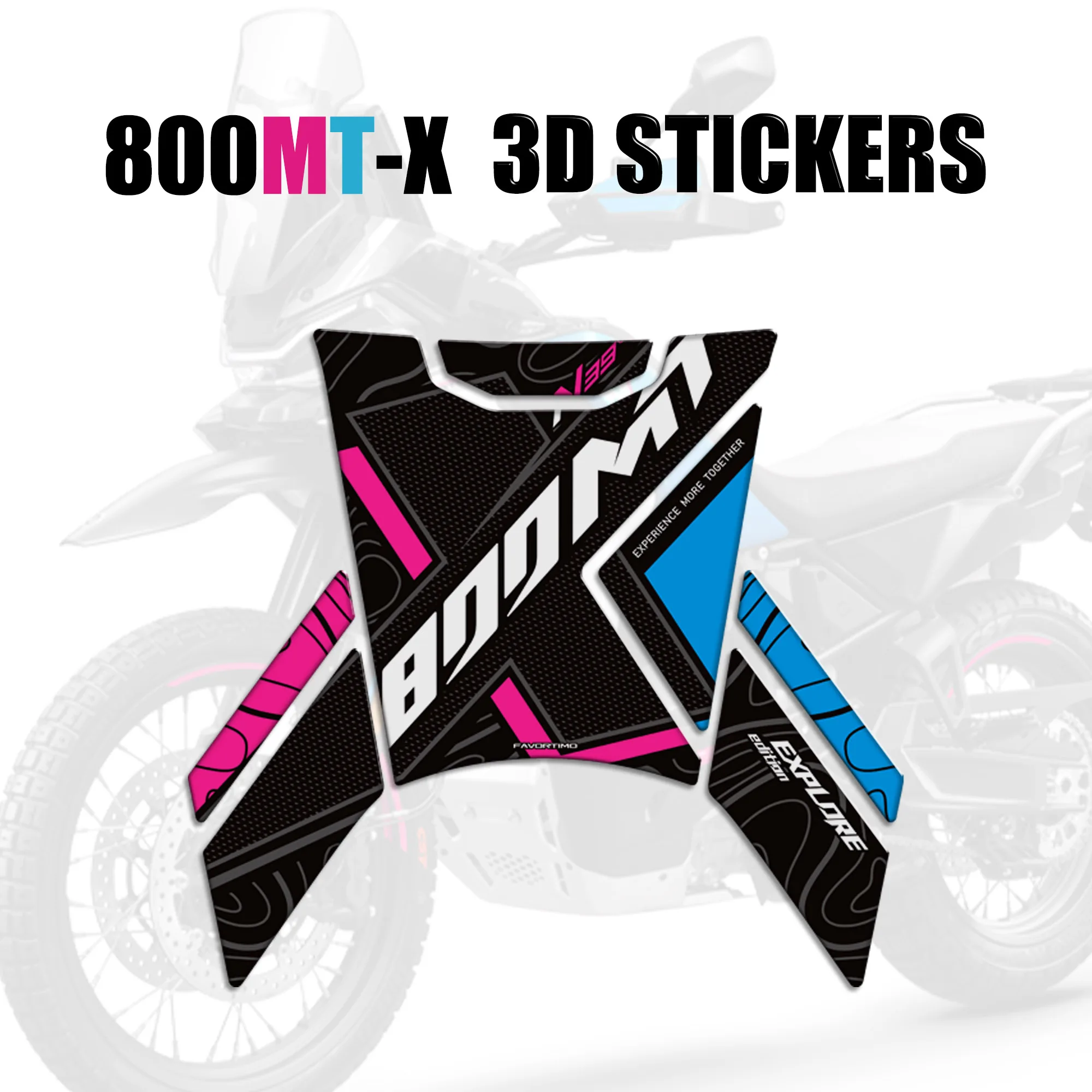 800MT-x For CFMoto 800MT-X Adventure Bike Protector Tank Pad Grips Kit Knee Fairing Fender Stickers Decals Adhesive 2024 2025
800MT-x For CFMoto 800MT-X Adventure Bike Protector Tank Pad Grips Kit Knee Fairing Fender Stickers Decals Adhesive 2024 2025