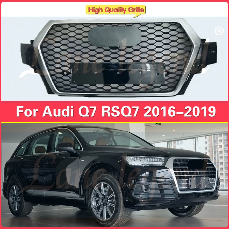 For Audi Q7 SQ7 2016-2019 Front Sport Honeycomb Mesh Hood Grill Bumper Grill Center Grille RSQ7 Style Dedicated
For Audi Q7 SQ7 2016-2019 Front Sport Honeycomb Mesh Hood Grill Bumper Grill Center Grille RSQ7 Style Dedicated