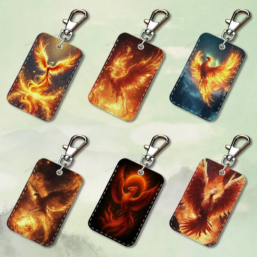 Flame Myth Phoenix Rectangle Card Case Keychain Access Card Bag Key Tag Ring Leather Card Holder Key Ring Access
Flame Myth Phoenix Rectangle Card Case Keychain Access Card Bag Key Tag Ring Leather Card Holder Key Ring Access