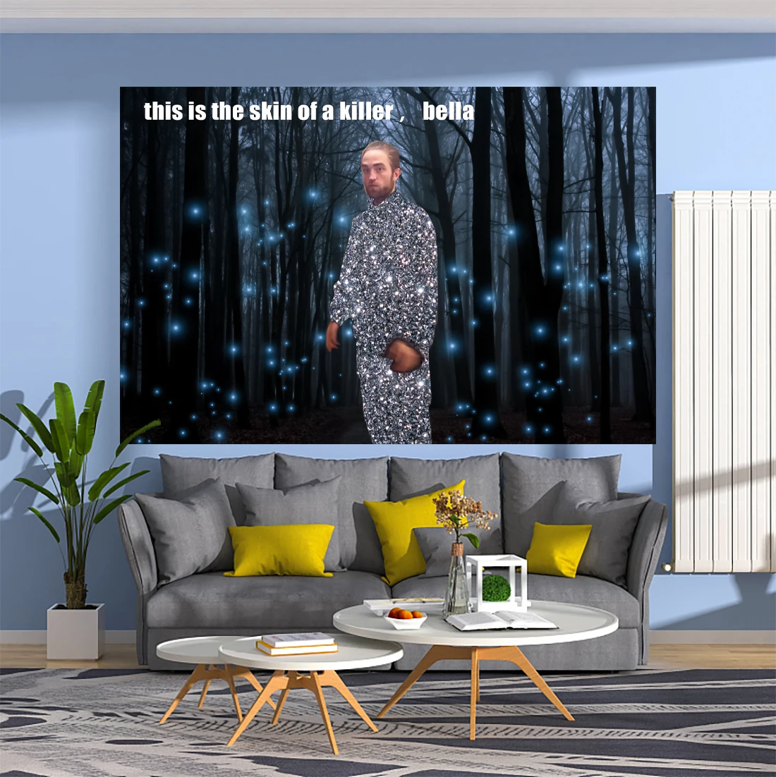XxDeco это кожа убийцы Белла гобелен Роберт Паттинсон напечатанный на стене Haning общежитие домашний декор Фотофон
XxDeco это кожа убийцы Белла гобелен Роберт Паттинсон напечатанный на стене Haning общежитие домашний декор Фотофон