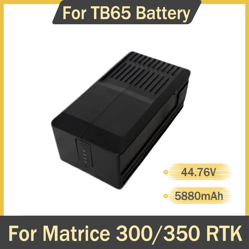 Brand New For TB65 Intelligent Battery For Matrice 350 RTK/Matrice 300 RTK Drone Battery Accessories 44.76V 5880mAh
Brand New For TB65 Intelligent Battery For Matrice 350 RTK/Matrice 300 RTK Drone Battery Accessories 44.76V 5880mAh