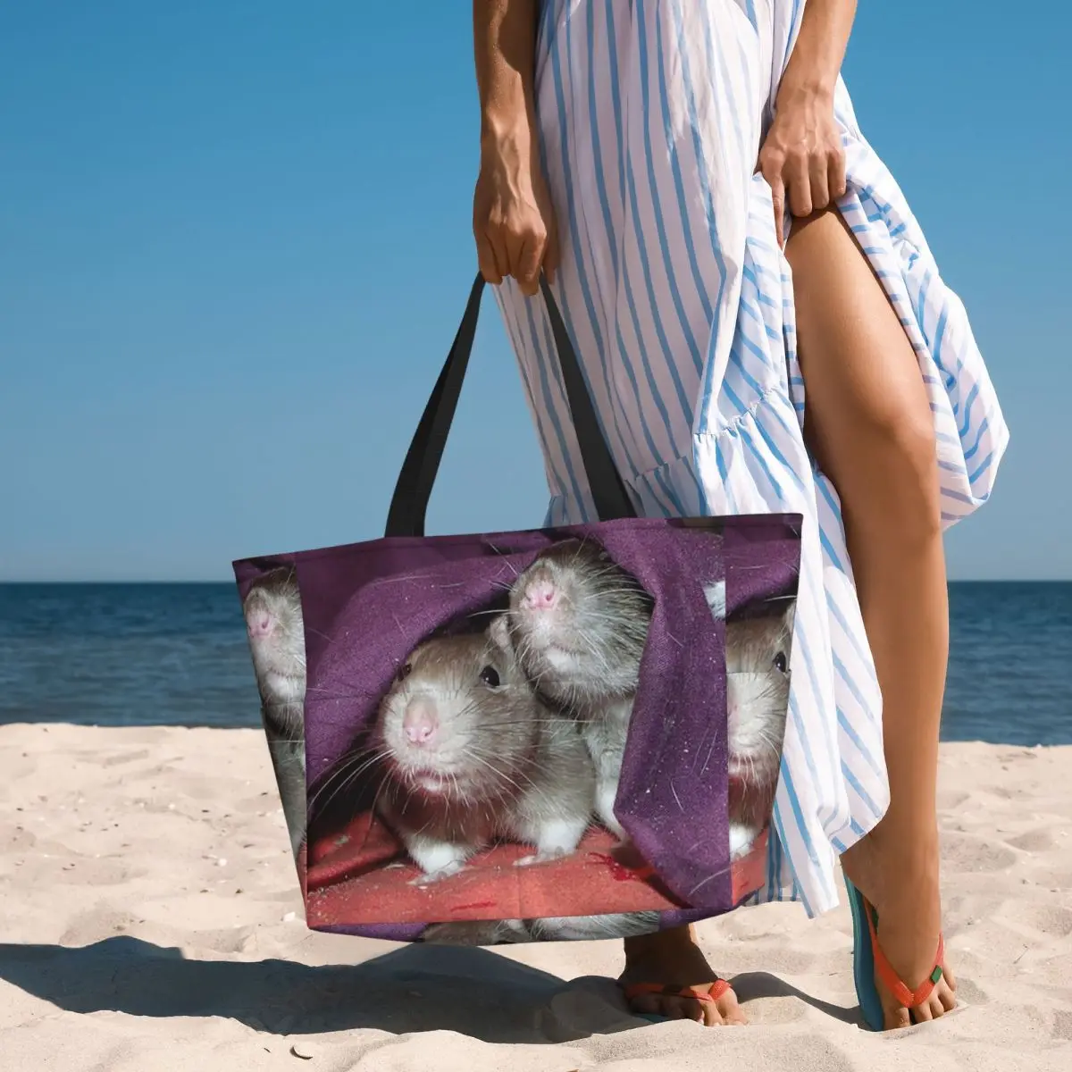 Hidden Rats Beach Tote Bag Sport Gym Yoga Duffle Large Tote Bag Women Travel Bag Fitness bag
Hidden Rats Beach Tote Bag Sport Gym Yoga Duffle Large Tote Bag Women Travel Bag Fitness bag