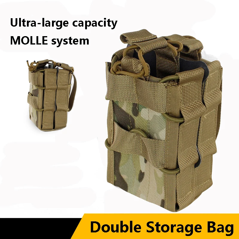 Система MOLLE, двойная коробка для хранения магазинов, сумка для хранения, аксессуар для улицы, подвесная сумка, сумка для мусора
Система MOLLE, двойная коробка для хранения магазинов, сумка для хранения, аксессуар для улицы, подвесная сумка, сумка для мусора