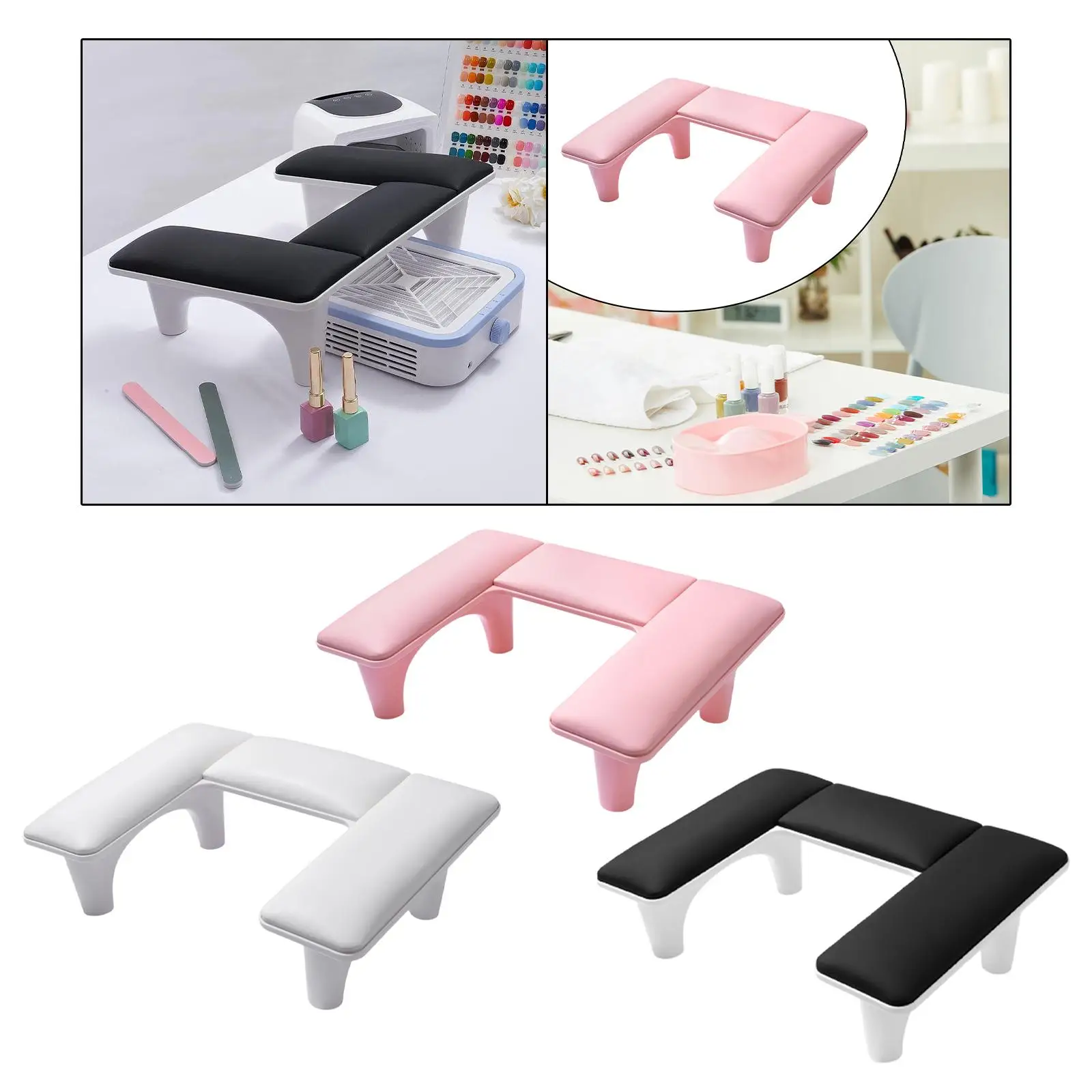 Nail Hand Support for Technicians, Non Slip Arm Rest with Detachable Legs for Salon
Nail Hand Support for Technicians, Non Slip Arm Rest with Detachable Legs for Salon