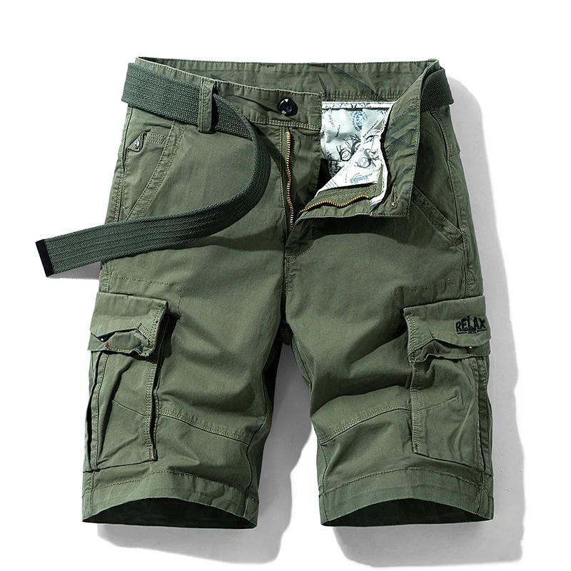 Fashion Mountaineering Workwear Shorts Men's Summer Slim Fit Casual All-Matching Straight Middle Pants Multi-Pocket Shorts
Fashion Mountaineering Workwear Shorts Men's Summer Slim Fit Casual All-Matching Straight Middle Pants Multi-Pocket Shorts