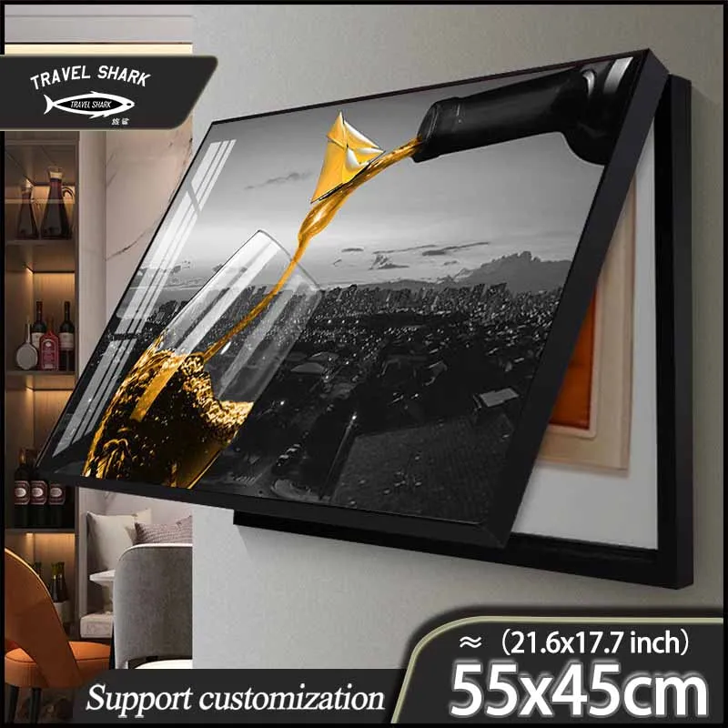 Travel Shark Modern Decorative Painting Electric Box Home Living Room Wall Art Decor Of Picture Frame With Print Poster 55x45CM
Travel Shark Modern Decorative Painting Electric Box Home Living Room Wall Art Decor Of Picture Frame With Print Poster 55x45CM
