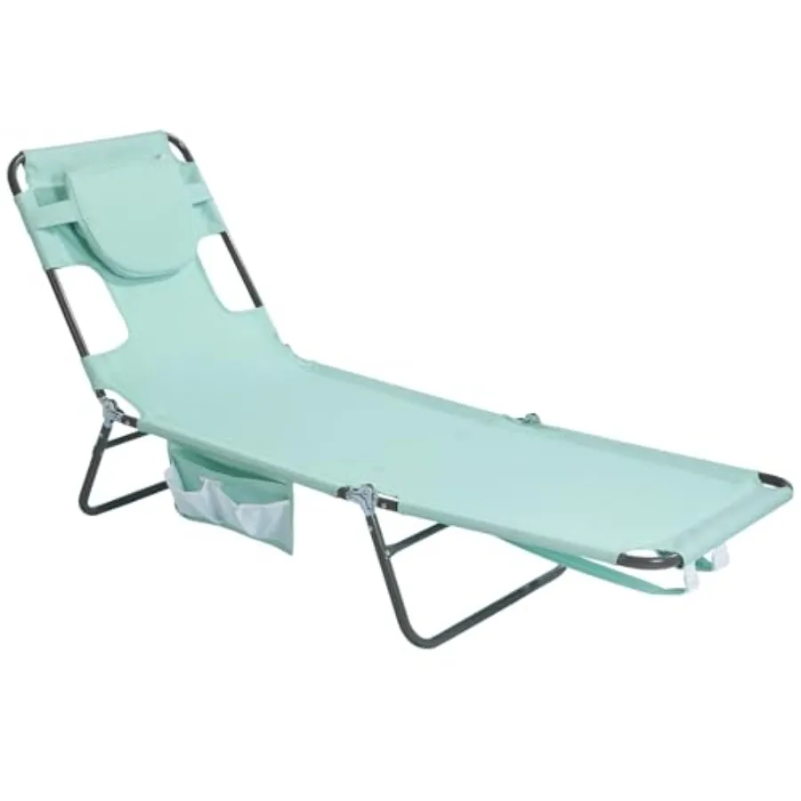 Beach lounge chair for sunbathing and reading, polyester fabric, navy blue, foldable portable design with face hole and flat-la
Beach lounge chair for sunbathing and reading, polyester fabric, navy blue, foldable portable design with face hole and flat-la
