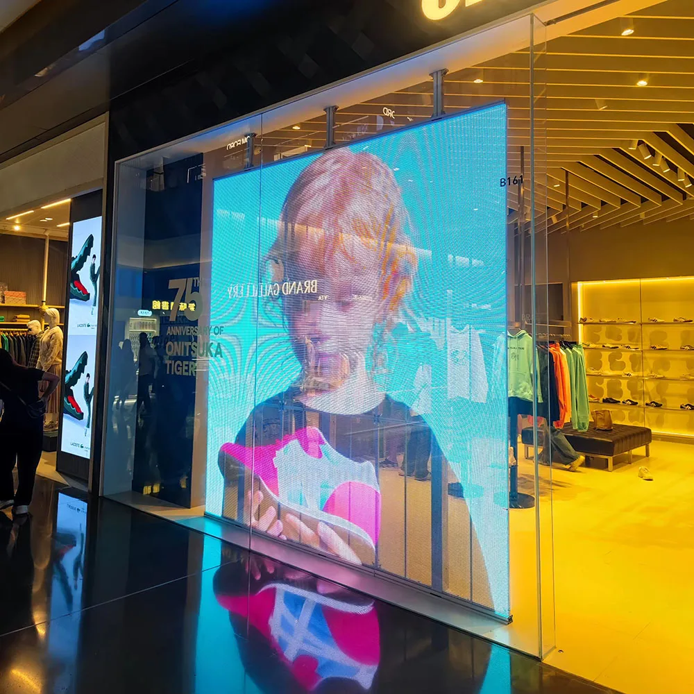 Indoor Outdoor Advertising Screen Transparent LED Screen 3D LED Display Video Wall/Film Transparent Led Display
Indoor Outdoor Advertising Screen Transparent LED Screen 3D LED Display Video Wall/Film Transparent Led Display