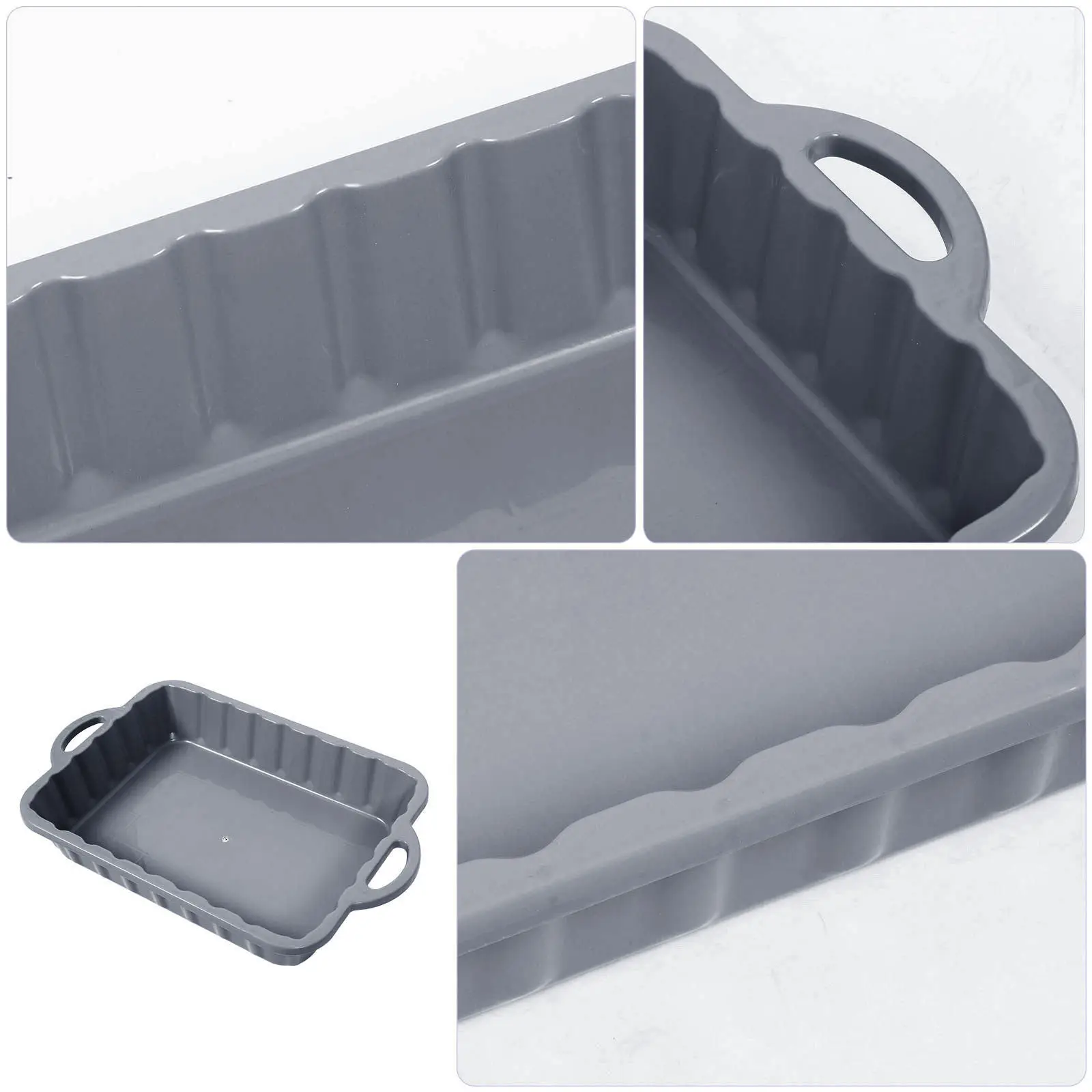 Gray Thickened Plastic Oil Drain Pan, Car Waste Engine Oil Collector Tray, Leak-Proof Maintenance Tool for DIY Garage Home Use
Gray Thickened Plastic Oil Drain Pan, Car Waste Engine Oil Collector Tray, Leak-Proof Maintenance Tool for DIY Garage Home Use