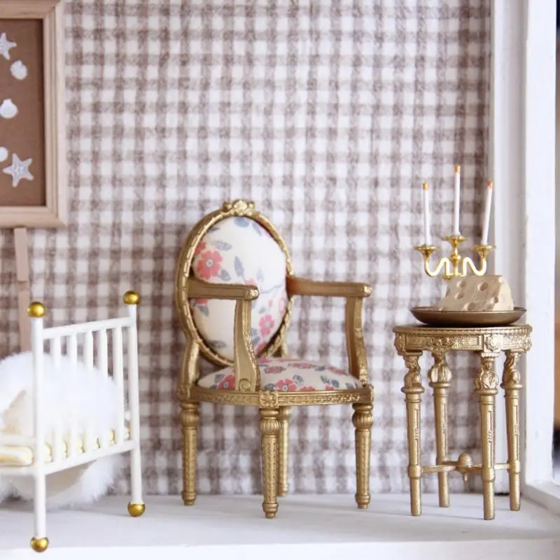 CORB 1/12 Scale Wooden Miniature Dollhouses Table and Chair Wooden Furniture Set
CORB 1/12 Scale Wooden Miniature Dollhouses Table and Chair Wooden Furniture Set