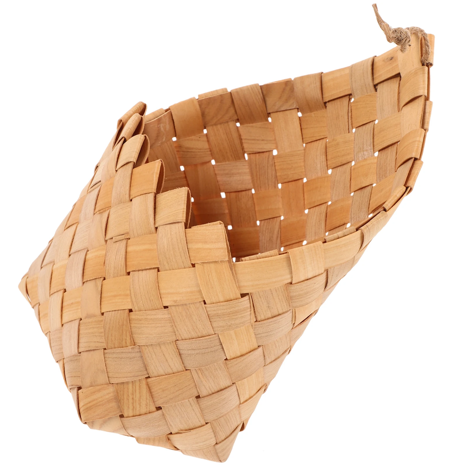 Wood Chip Woven Flower Pot 15x10x11cm Mini Handmade Wall Hanging Basket for Dried Flowers Arrangement Rustic Home Decor Balcony
Wood Chip Woven Flower Pot 15x10x11cm Mini Handmade Wall Hanging Basket for Dried Flowers Arrangement Rustic Home Decor Balcony