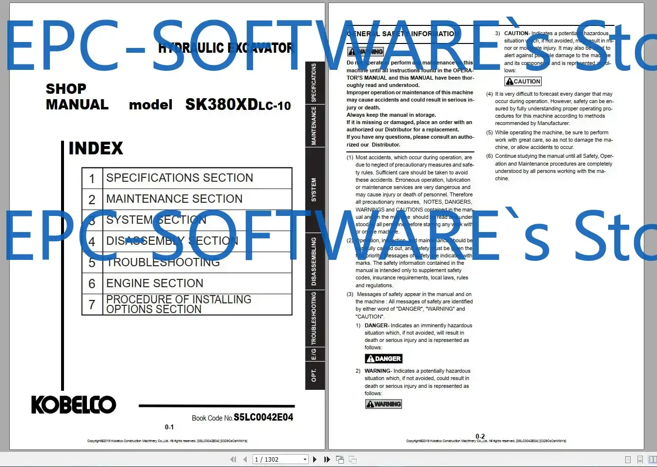 Kobelco 38,12 ГБ PDF Обновленный DVD 2021. Руководство по обслуживанию тяжелых машин. Руководство по магазине. 
Kobelco 38,12 ГБ PDF Обновленный DVD 2021. Руководство по обслуживанию тяжелых машин. Руководство по магазине.
