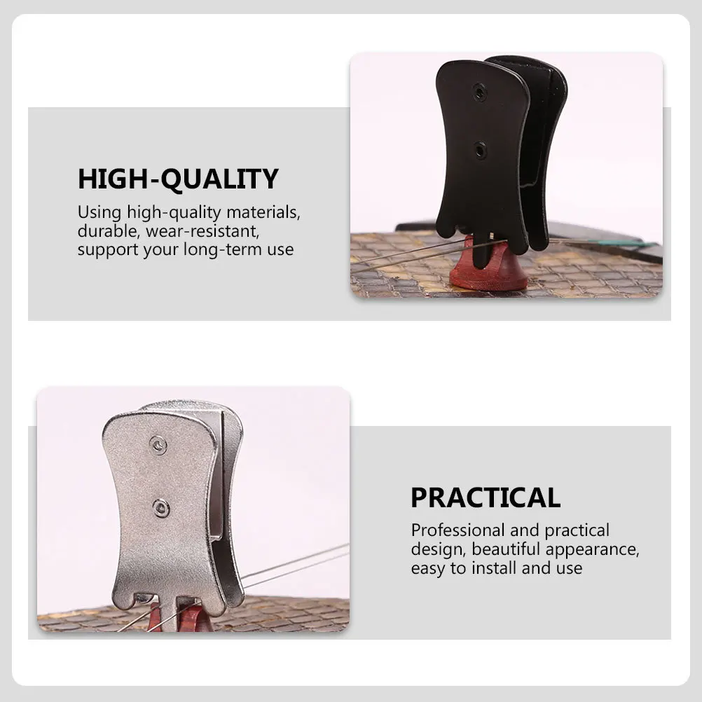 6pcs Erhu Mute Clip Strong Sound Reduction For Night Practice Portable Muffling Tool Durable Wear-Resistant Accessory 
6pcs Erhu Mute Clip Strong Sound Reduction For Night Practice Portable Muffling Tool Durable Wear-Resistant Accessory