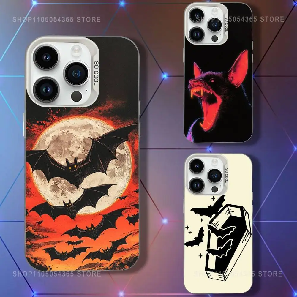 Animal Gothic Bat Phone Case For iPhone 16,15,14,13,12,11,Pro,XS,Max,Plus,Mini,SE White Candy Matte Shockproof Cover
Animal Gothic Bat Phone Case For iPhone 16,15,14,13,12,11,Pro,XS,Max,Plus,Mini,SE White Candy Matte Shockproof Cover