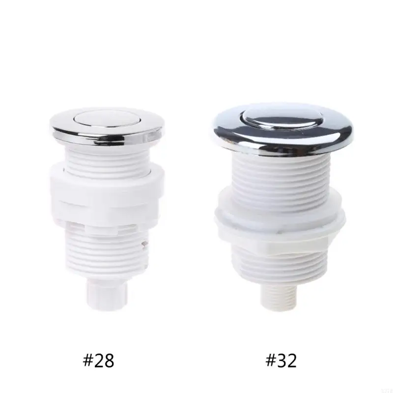 920L On Off Push Air Button 28mm/32mm For Bathtub Waste Garbage Disposal Pneumatic Silver
920L On Off Push Air Button 28mm/32mm For Bathtub Waste Garbage Disposal Pneumatic Silver