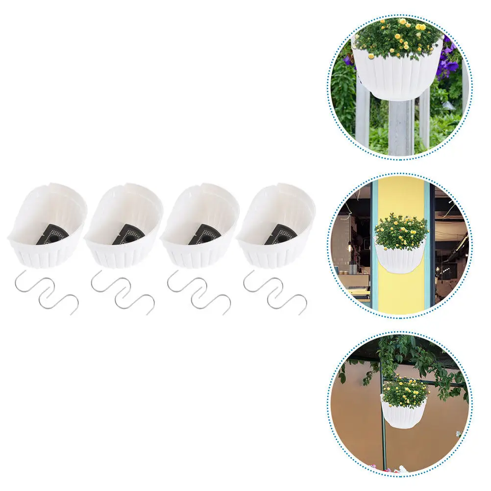 4Sets Resin Wall Planter Set Hanging Plant Pots for Plants Outdoor Indoor Wall Flower Pot Decorative Balcony Garden Hanging
4Sets Resin Wall Planter Set Hanging Plant Pots for Plants Outdoor Indoor Wall Flower Pot Decorative Balcony Garden Hanging