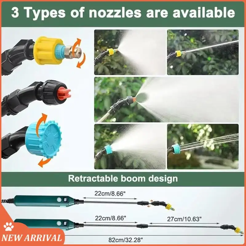Emption!Electric Sprayer Electric Sprayer Telescopic Wand For Watering Plants Fertilizing Lawn B
Emption!Electric Sprayer Electric Sprayer Telescopic Wand For Watering Plants Fertilizing Lawn B